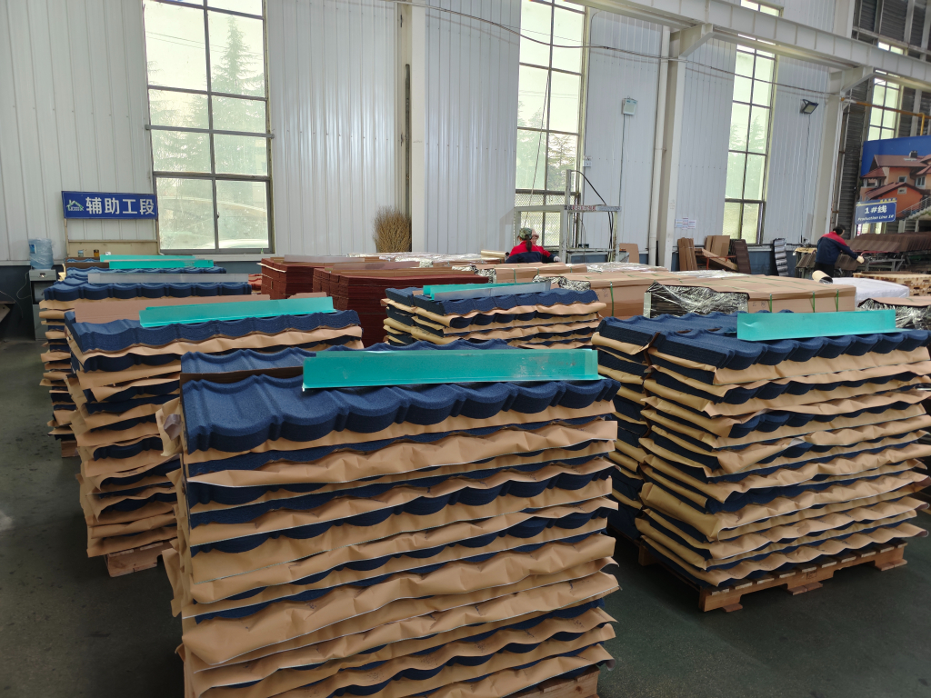 stone Coated metal roof