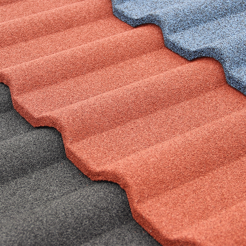 milan tile stone coated metal roofing tile