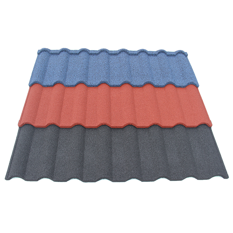 milan tile stone coated metal roof tile