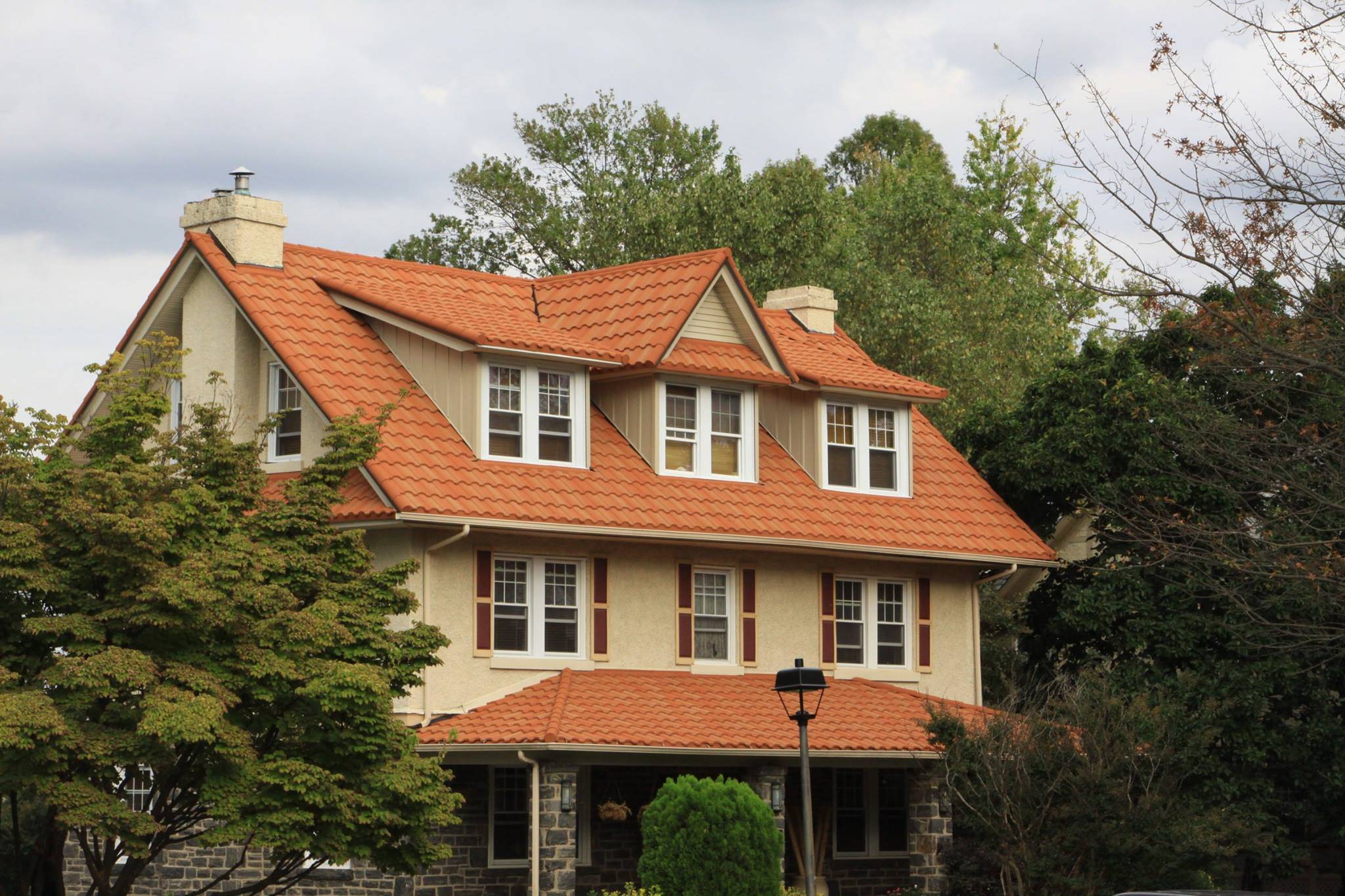 Structure of Stone Coated Metal Roofing Tiles