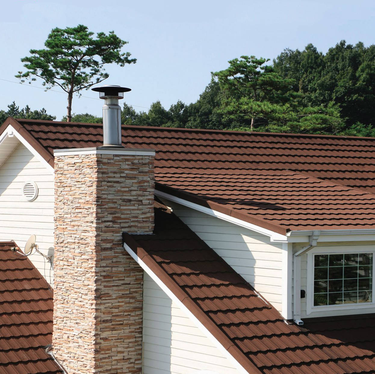 Stone Coated Steel vs Asphalt Cost (50-Year)