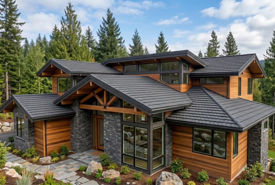 stone coated metal roofing tile