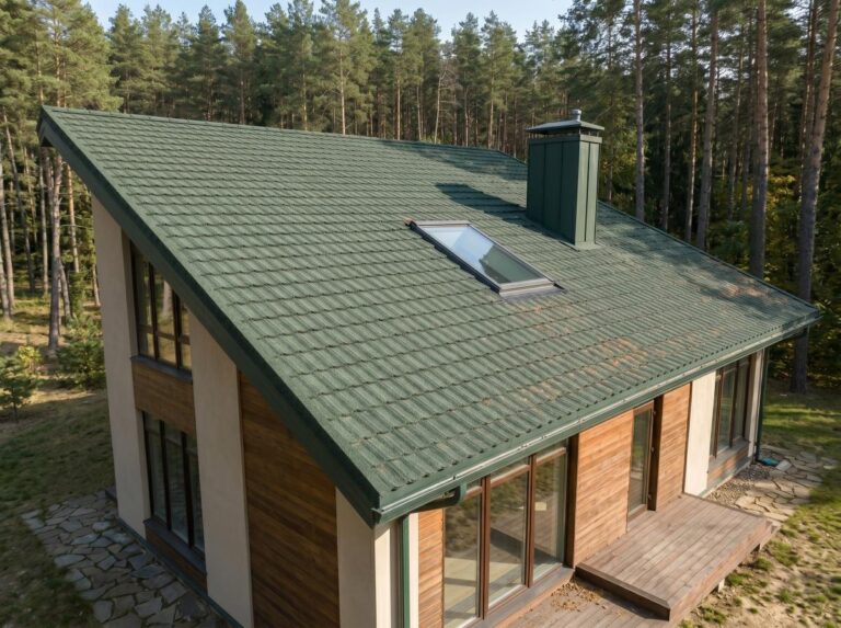 stone coated metal roofing tile