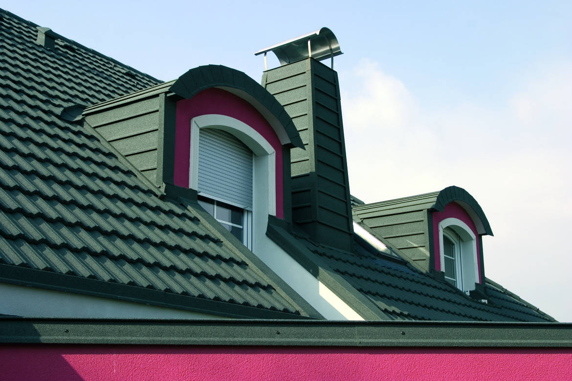 stone coated metal roofing tiles