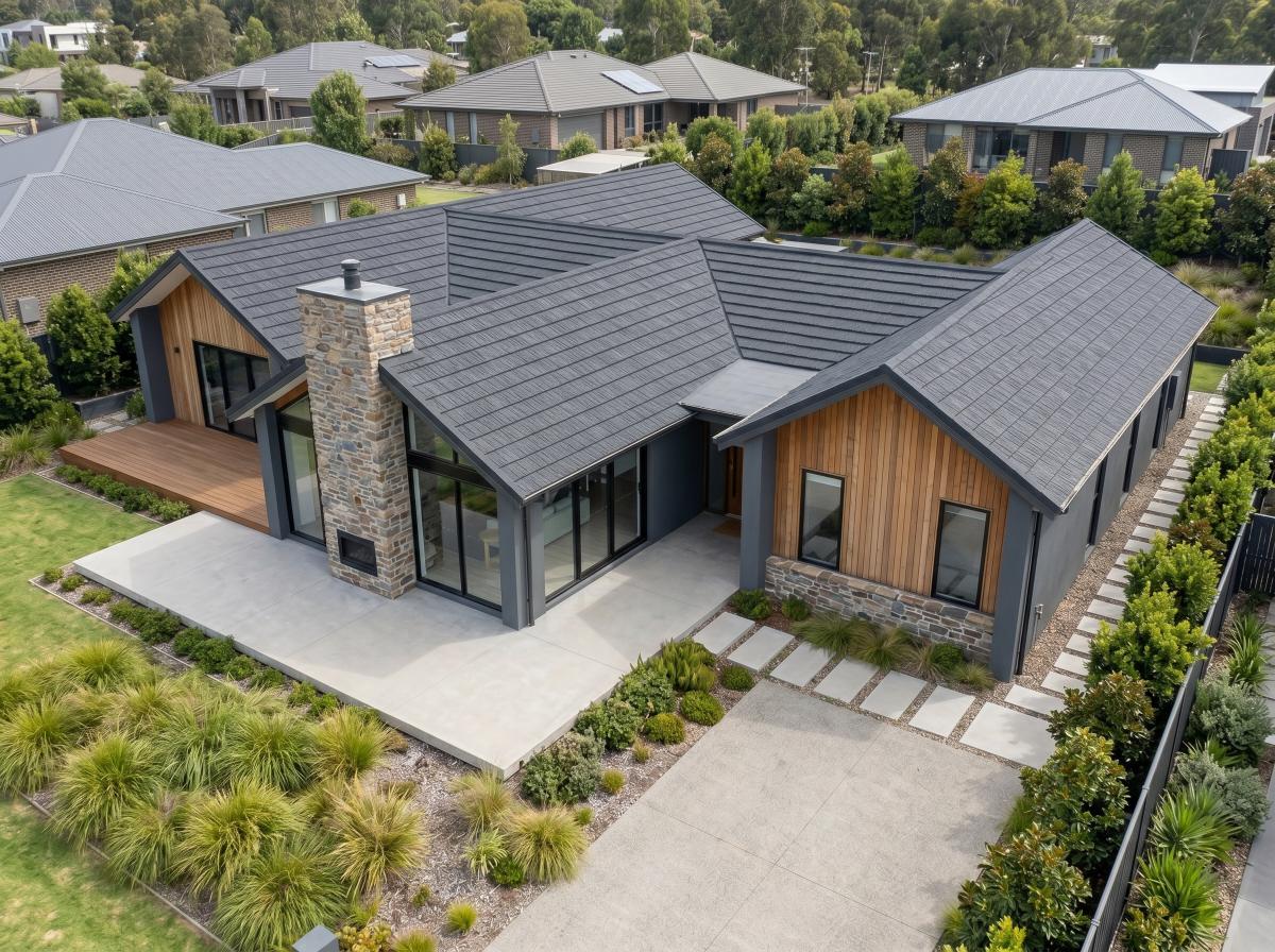 stone-coated steel roofing