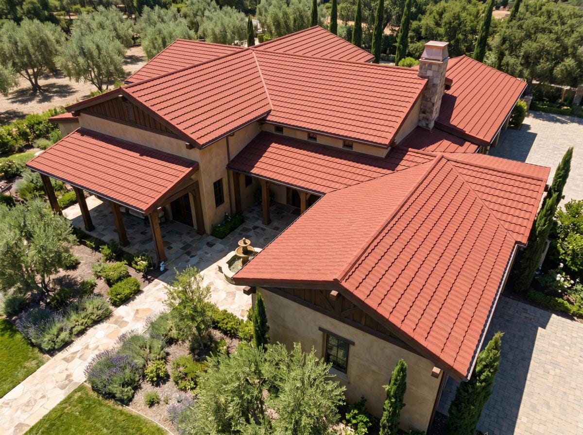 Lightweight Stone Coated Roof Tiles