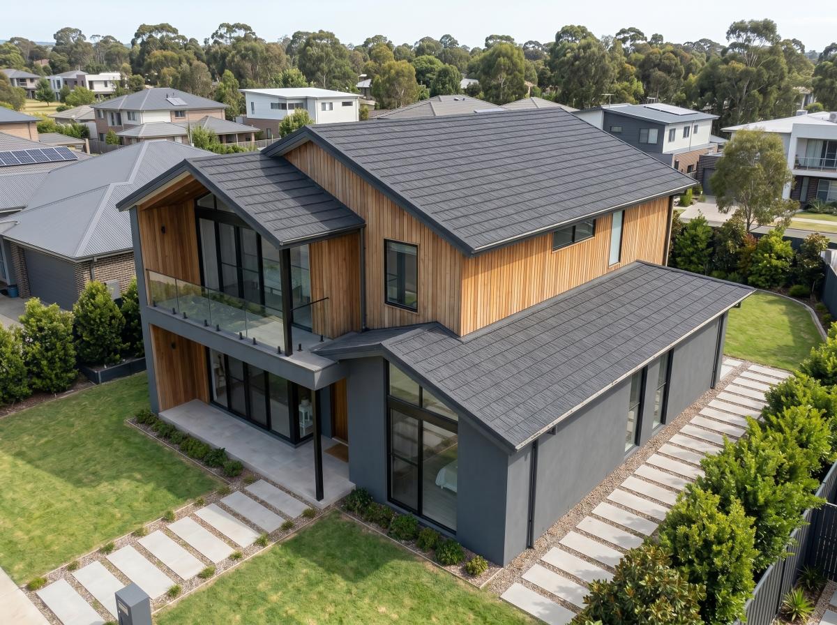 stone coated metal roofing tile
