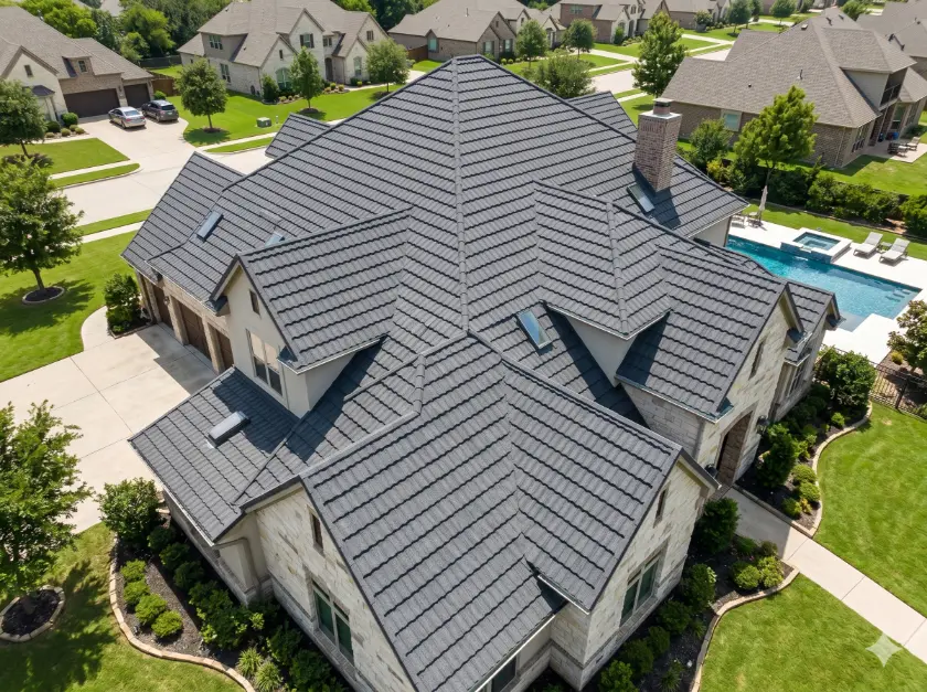 sourcing rapid-install stone coated metal roofing tiles for Nusantara