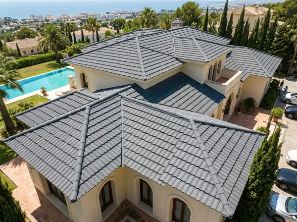 sourcing acoustic stone coated metal roofing tiles in Africa, how to stop rain noise on metal roofs commercially