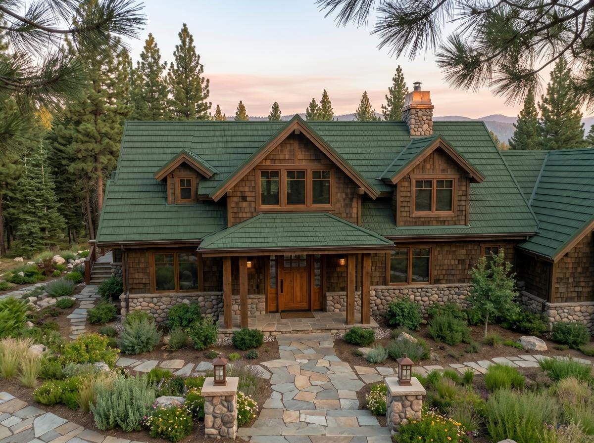 Interlocking Stone Coated Steel Roofing