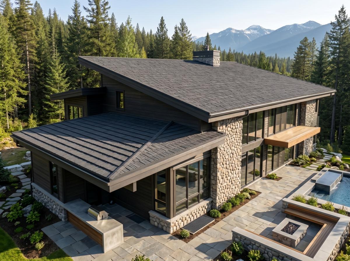 stone coated steel roofing